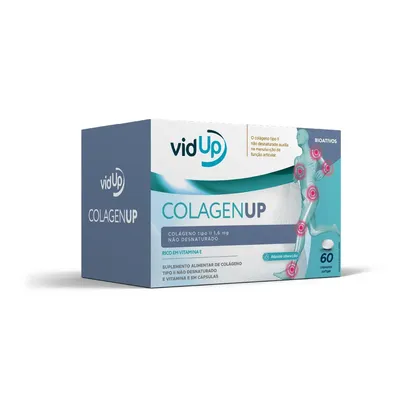 Vidup Colagenup Colágeno Tipo 2 40mg 60 Cápsulas