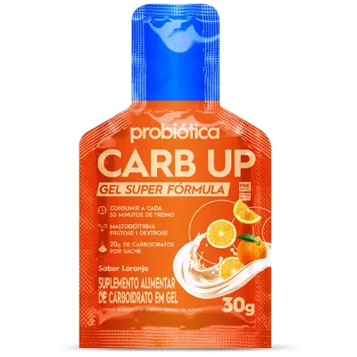 Gel Carb Up Super Formula Probiotica Laranja 30G preço