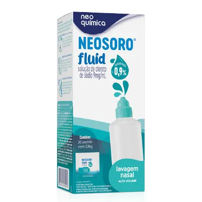 Neosoro Fluid Alto Volume 0,9% 30 Saches - Neoquimica