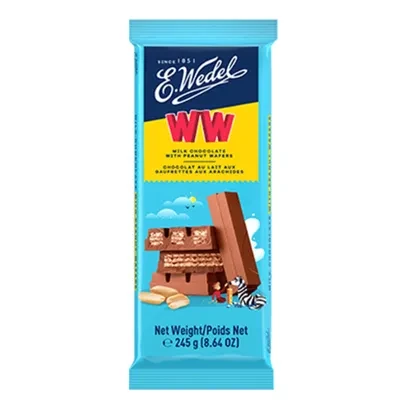 Chocolate E.Wedel Peanut Wafers 245g
