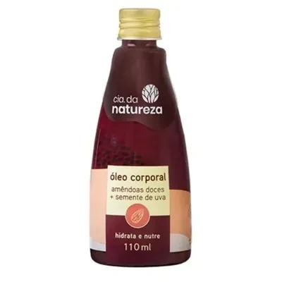 Óleo Corporal Cia da Natureza Amêndoas Doce e Semente de Uva 110ml