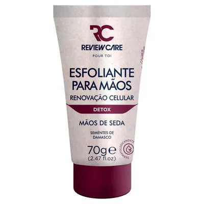 Creme Esfoliante Mãos Review Care Seda 70g