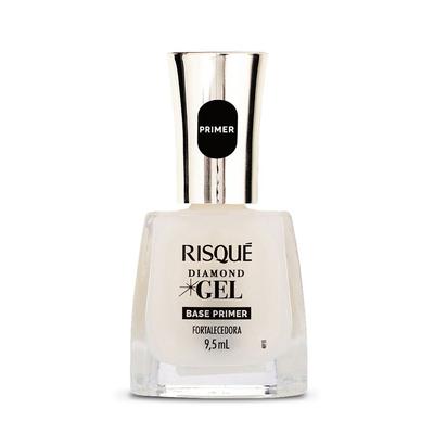 Esmalte Risque Diamond Gel Base Primer Fortalecedora 9,5ml