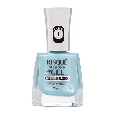 Esmalte Rique Diamond Gel Cybercolors Espelho do Amanha 9,5ml