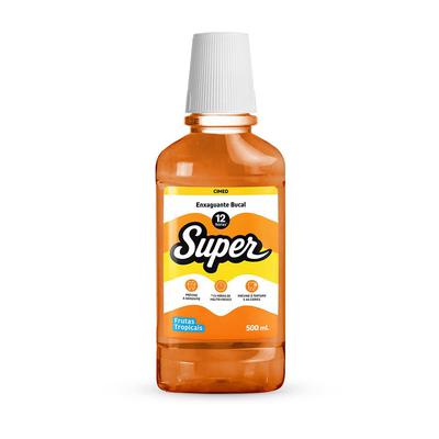 Enxaguante Bucal Super 12h Frutas Tropicais 500ml