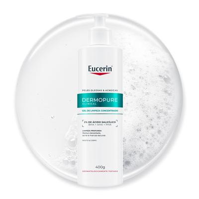 Gel De Limpeza Eucerin Dermopure Clinical Concentrado 400Ml preço