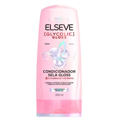 Condicionador L'oréal Paris Elseve Glycolic Gloss Frasco 200Ml preço