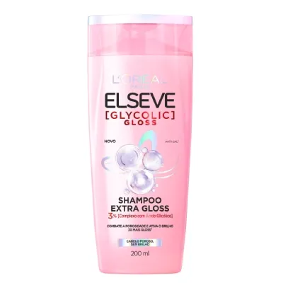 Shampoo L'oréal Paris Elseve Glycolic Gloss Frasco 200Ml preço