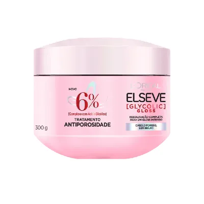 Creme de Tratamento Antiporosidade Elseve Glycolic Gloss 300g