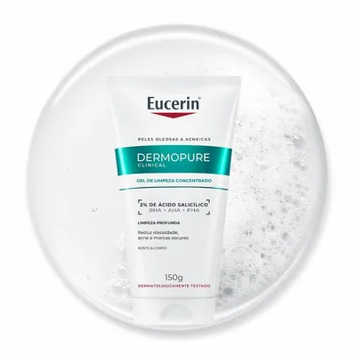 Gel de Limpeza EUCERIN Dermopure Clinical Concentrado 150ml