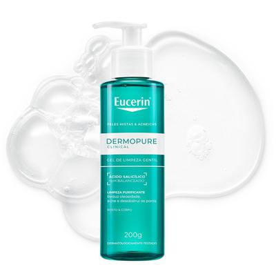 Gel de Limpeza Eucerin Dermopure Clinical Gentil 200ml