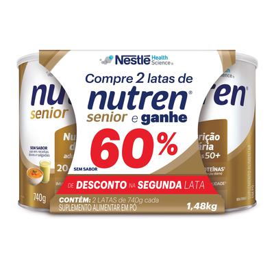 Nutren Senior Sem Sabor Nestlé 1,48kg