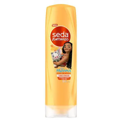 Condicionador Seda Juntinhos Moana Cachos Encantados Infantil 300ml