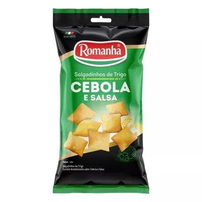 Salgadinho Romanha Cebola 38G