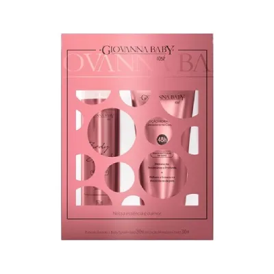 Kit Giovanna Baby Body Splash 260 Ml + Loção Hidratante 200Ml Rosé