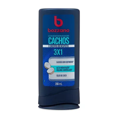 Condicionador Bozzano Cachos 3x1 200ml