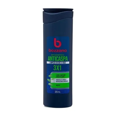 Shampoo Bozzano Anti Caspa 3x1 325ml