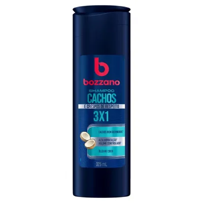 Shampoo Bozzano Cachos 3x1 200ml