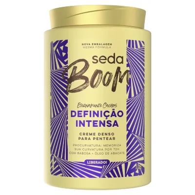 Creme para Pentear Seda Boom Definição Intensa 1 kg