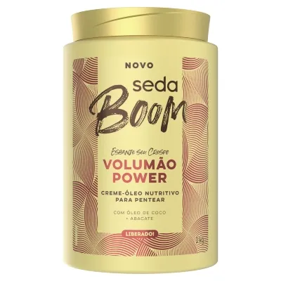 Creme para Pentear Seda Boom Volumão Power 1 kg