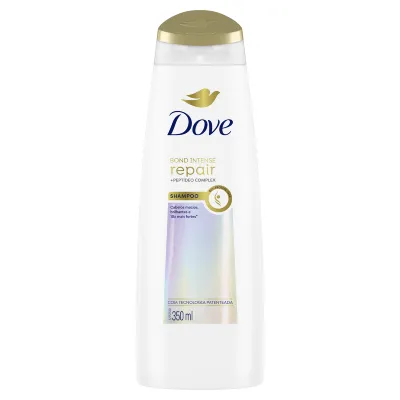 Shampoo Dove Bond Intense Repair Peptídeo Complex 350ml