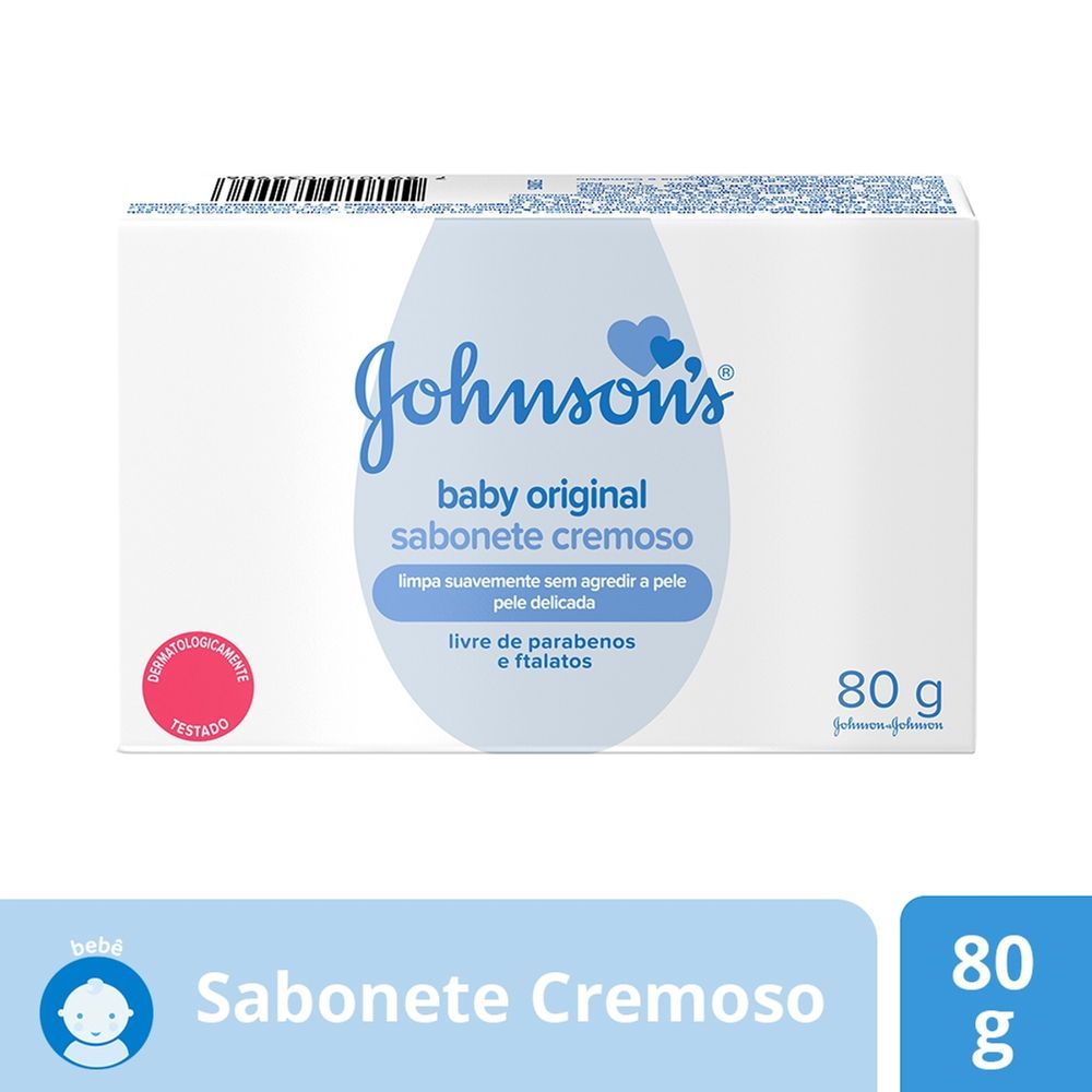 Sabonete Infantil Johnson's Baby Original 80g