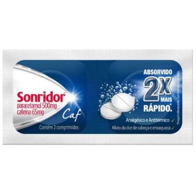 Sonridor Cafeina 2 Comprimidos Efervescentes