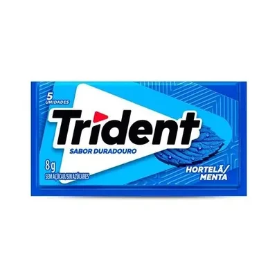 Chicletes Trident Hortelã 8g