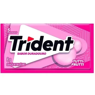 Chicletes Trident Tutti-Frutti 8g