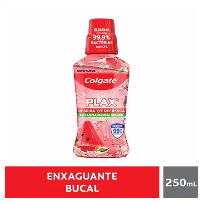 Enxaguante Bucal Plax Melancia 250ml