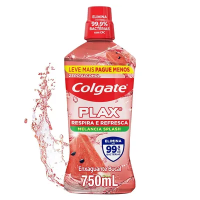 Antisséptico Bucal Colgate Plax Melancia Sem Álcool 750ML