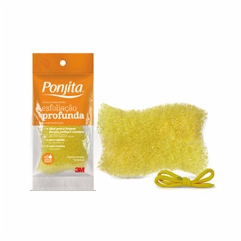 Esponja Esfoliante Para Banho Ponjita 3M