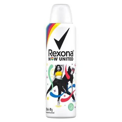 Desodorante Aerosol Antitranspirante Rexona Now United 150ml