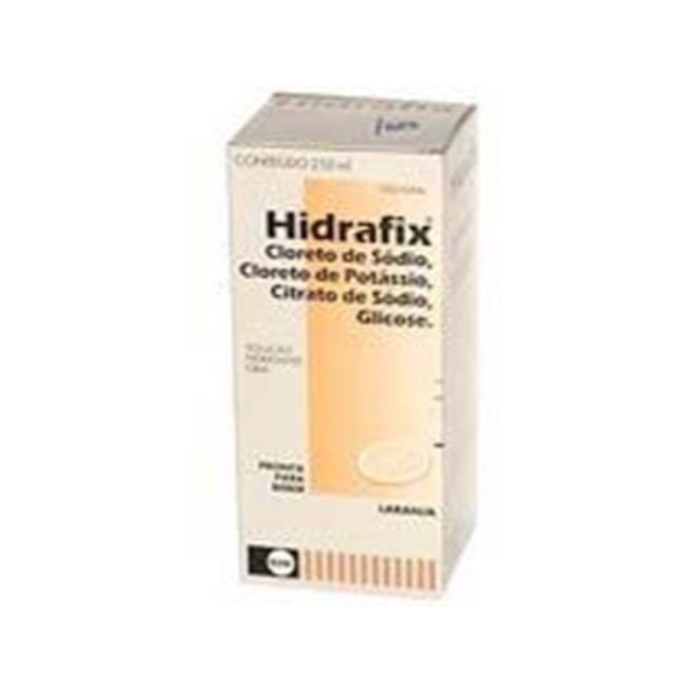 Hidrafix Com 250ml Sabor Laranja