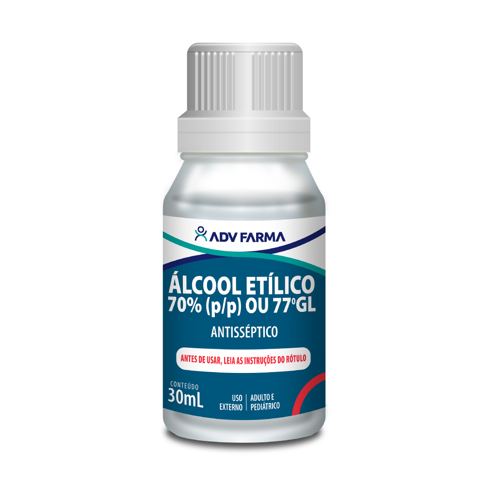 Álcool 70% Adv Solução 30ml