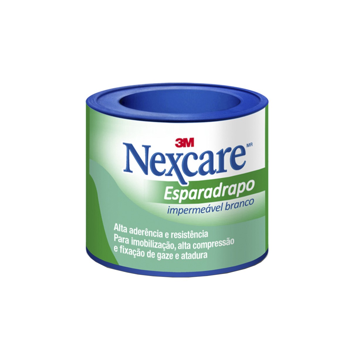 Esparadrapo Impermeável Nexcare Branco 25 mm x 3 m