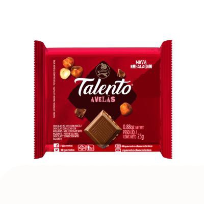 Chocolate Garoto Talento Avelã 25g