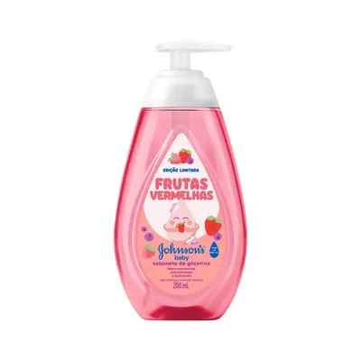 Sabonete Líquido Johnson's Baby Frutas Vermelhas 200ML