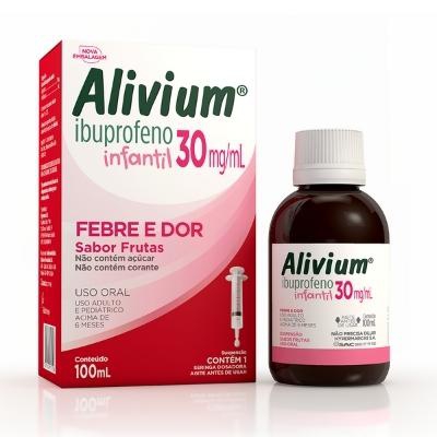 Alivium 30mg Suspensão Oral Com 100ml + Seringa