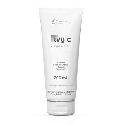 Sérum Rejuvenescedor Ivy C Corpo e Colo FPS20 200ml