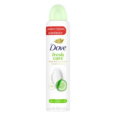Desodorante Dove Feminino Pepino 250ml/145 gramas
