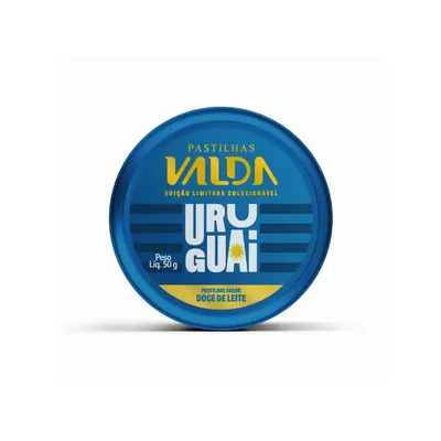 Valda Campeões Uruguai Doce de Leite 50g