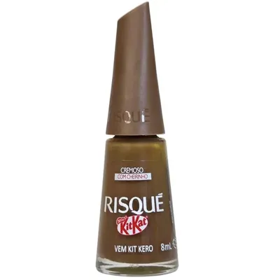 Esmalte Risque Crem Vem Kit Kero 8ml