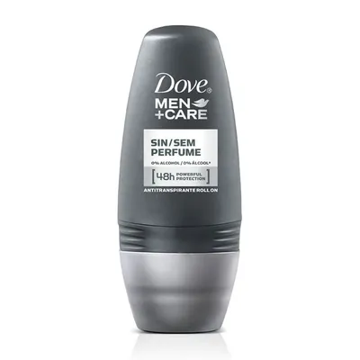 Desodorante Roll-On Dove Men Sem Perfume 50ml