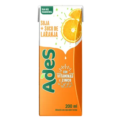 Suco Ades Laranja 200ml
