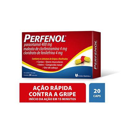 Perfenol 400mg + 4mg + 4mg 20 Cápsulas