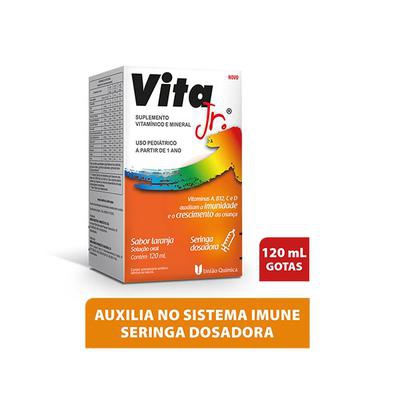 Suplemento Vitamínico Mineral Vita Júnior Laranja 120ml