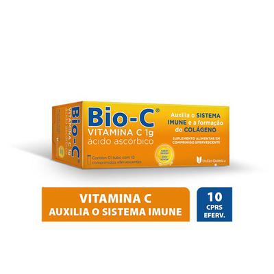 Vitamina C Bio-C 1g 10 Comprimidos Efervescentes