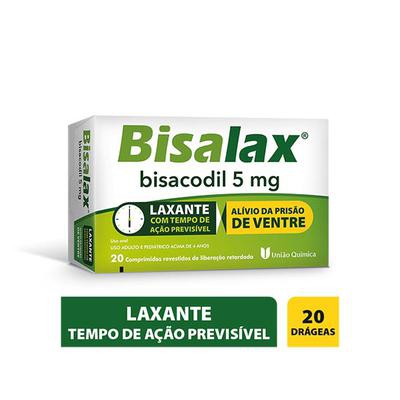 Bisalax 5mg 20 Drágeas