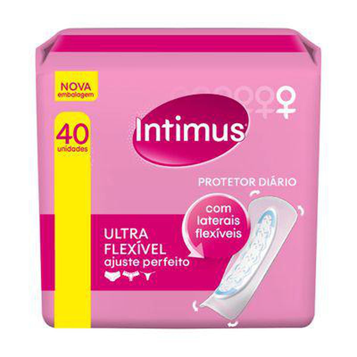 Absorvente Intimus Days Proteção Flexivel Leve 40 Pague 30